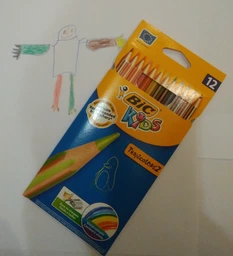 Олівці кольорові BIC Tropicolor 12 кольорів (3270220022503) фото від покупців 4