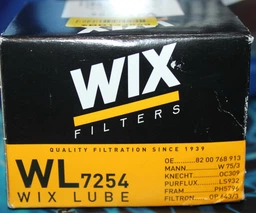 Масляный фильтр WIX FILTERS WL7254 Renault Clio, Megane, Laguna, Kangoo, Grand Scenic, Logan, Scenic, Espace, Twingo; Dacia Logan; Nissan Kubistar; Mitsubishi Space Star; Alfa Romeo 156; Opel Movano, Vivaro 1520865F1B, 1520865F0A, T0730077 фото от покупателей 3