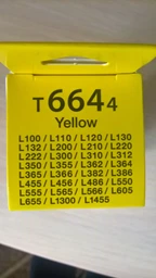 Контейнер с чернилом Epson T6644 для L100/L200/L300/L120/L3050/L3070/L366 Yellow (C13T66444A) фото от покупателей 1