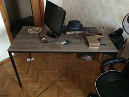 Письмовий стіл Loft design L-3p Білий фото від покупців 7