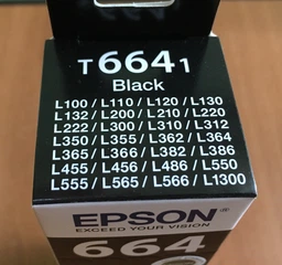 Контейнер с чернилом Epson T6641 для L100/L200/L300/L120/L3050/L3070/L366 Black (C13T66414A) фото от покупателей 3