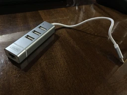 Перехідник Digitus USB Type-C - 3xUSB + Fast Ethernet (DA-70253)