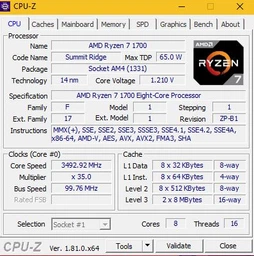 Процессор AMD Ryzen 7 1700 3.0GHz/16MB (YD1700BBAEBOX) sAM4 BOX фото от покупателей 3