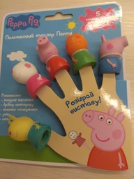 Ігровий набір Peppa Pig Пальчиковий театр (122255) фото от покупателей 2