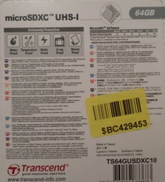 Карта памяти Transcend microSDXC 64GB Class 10 Premium + adapter (TS64GUSDXC10) фото от покупателей 4