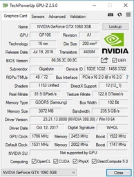 Видеокарта Gigabyte PCI-Ex GeForce GTX 1060 Mini ITX OC 3GB GDDR5 (192bit) (1531/8008) (2 x DVI, HDMI, Display Port) (GV-N1060IXOC-3GD) фото от покупателей 1