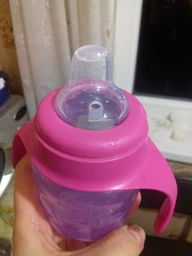 Чашка-непроливайка Philips AVENT з м'яким носиком 200 мл 6 міс. + Рожева (SCF551/03_pink) фото від покупців 2