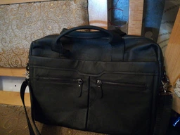 Сумка-портфель мужская кожаная Bexhill Bx9005A Черная фото от покупателей 8