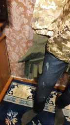 Перчатки стрелковые зимние RSWG M Combat Black фото от покупателей 10