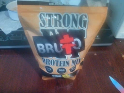 Протеїн Strong Fit Protein MIX 909 грам Іриска (102538-2) фото від покупців 6