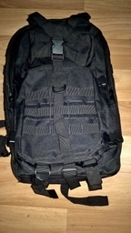 Тактичний штурмової військовий рюкзак Defcon 5 35л Black