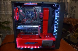 Корпус NZXT S340 Elite Black-Red (CA-S340W-B4)