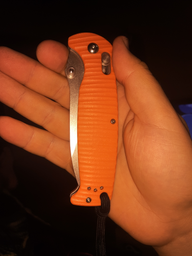 Туристический нож Ganzo G7412P Orange (G7412P-OR-WS) фото от покупателей 3