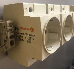 Розетка на DIN-рейку ElectrO РМ EU 16А (RM16N) фото від покупців 2