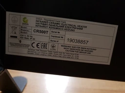 Керамический обогреватель Ensa СR500T White
