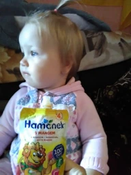 Дитяче пюре Hamanek Pouch яблоко и манго, 120 г (8595139780425) фото від покупців 8