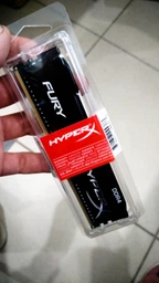 Оперативная память HyperX DDR4-2666 4096MB PC4-21300 Fury Black (HX426C15FB/4) фото от покупателей 13