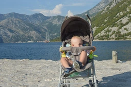 Прогулянкова коляска-тростина Babycare Rider BT-SB-0002 Brown в льоні