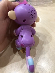 Интерактивная гламурная ручная обезьянка WowWee Fingerlings Эшли с мини-обезьянкой (W3540/3542) (771171135425) фото от покупателей 11
