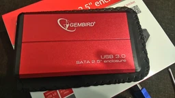 Зовнішній карман Gembird для HDD 2.5" USB 3.0 (EE2-U3S-2-R) фото від покупців 7