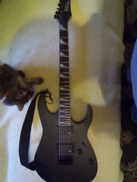 Электрогитара Ibanez GRG121DX (220673) Black Flat