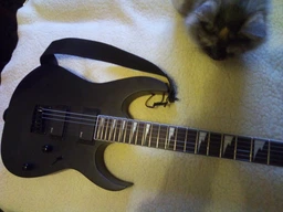 Электрогитара Ibanez GRG121DX (220673) Black Flat фото от покупателей 3