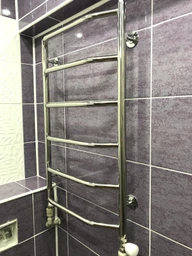 Полотенцесушитель электрический KOSSER Лесенка Трапеция 800х500/6 ER per ДТ10 ER фото от покупателей 2