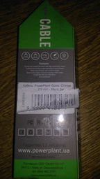 Кабель PowerPlant Quick Charge USB 2.0 AM – Micro 2 м (CA910519) фото от покупателей 5