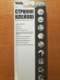 Стержни клеевые MASTERTOOL 7.2х200 мм 12 шт цветные 42-0159 фото от покупателей 2