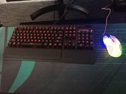 Клавиатура проводная HyperX Alloy Elite Cherry MX Red USB (HX-KB2RD1-RU/R1) фото от покупателей 15