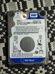 Жесткий диск Western Digital Blue 500GB 5400rpm 16MB WD5000LPCX 2.5" SATAIII фото от покупателей 16