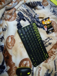 Комплект бездротовий Logitech MK240 Nano Black RUS (920-008213) фото від покупців 1