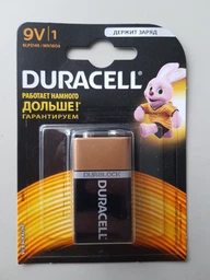 Щелочная батарейка Duracell 6LR61 MN1604 9V 1 шт (5000394077225) фото от покупателей 6