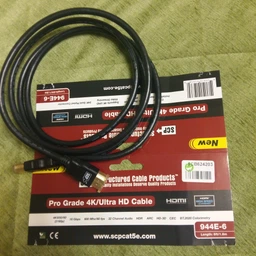 Кабель SCP 944E-10 HDMI to HDMI 3 м UltraHD 4K Black PVC (SCP944E-10) фото від покупців 11
