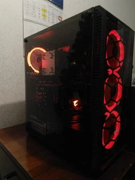 Корпус QUBE Spark MRGB Black (SPARK_FMNU3)