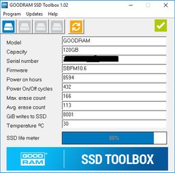Накопитель SSD 2.5" 240GB GOODRAM (SSDPR-CX300-240) фото от покупателей 9