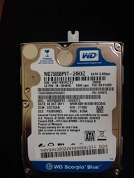 Жесткий диск Western Digital Blue 500GB 5400rpm 16MB WD5000LPCX 2.5" SATAIII фото от покупателей 14