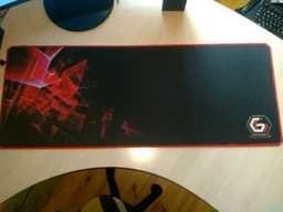 Коврик для мыши Gembird MP-GAMEPRO-L Black игровой 400*450 мм толщина 3 мм профессиональный геймерский для ПК мышка