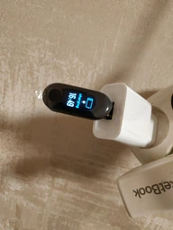 Фітнес браслет трекер Smart Band з сенсорним екраном Чорний (M3) фото від покупців 4