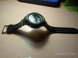 Мужские наручные часы Skmei S-Shock Green 0931 с кварцевым механизмом водонепроницаемы фото от покупателей 1