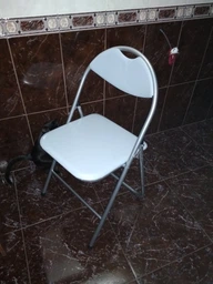 Стул складной Джокер алюм PVC серый