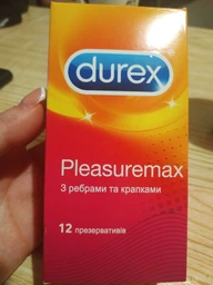 Презервативы латексные с силиконовой смазкой Durex Pleasuremax (с ребрами и точками) 3 шт (5038483203989) фото от покупателей 9