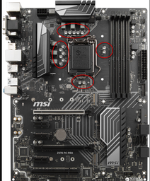Материнская плата MSI Z370 PC PRO (s1151, Intel Z370, PCI-Ex16) фото от покупателей 2
