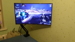 Настільне кріплення кронштейн 75х75 100х100 на діагональ 22"-32" UFT MM1 Mount Black фото від покупців 1