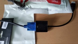 Адаптер Upex HDMI to VGA 0.2 м Black (UP10150) фото от покупателей 1