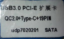 Контроллер Ewell PCI-E to USB3.1 Type-C, Rapid Charging Port 2.4A, 19pin USB header, Sata Power (EW046) фото от покупателей 3