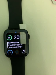 Захисне скло Piko Full Glue для Apple Watch 4 44 mm Black (1283126488979)