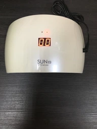 Настольная УФ лампа для маникюра и педикюра SUN 9S 24W LED лампа для сушки гель лака ногтей фото от покупателей 4