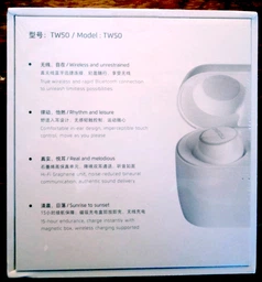 Meizu POP TW50 True Wireless Bluetooth Sports Earphones White