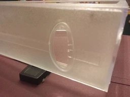 Лоток вертикальний Арніка Веселка з передньою стінкою пластик чорний (80531) фото від покупців 1